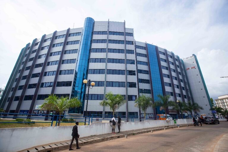 A photo of the SSNIT Emporium in Ghana